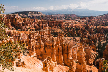 Bryce Canyon: Scenic view of rock formations in Arizona, USA