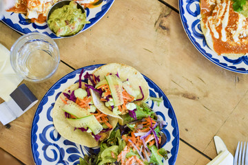 Fresh authentic tacos