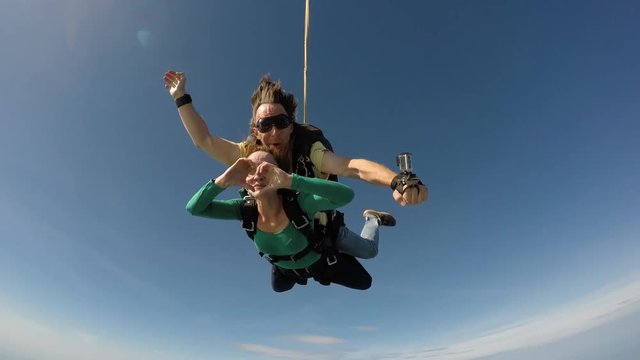 Skydiving tandem in Rio de Janeiro