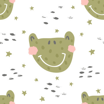 Frog Nursery Pattern