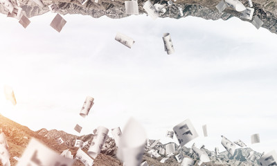 Breathtaking landscape view.