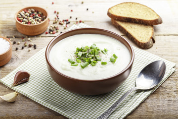 lunch cream soup