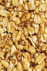 kozinaki peanut close-up