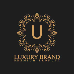 Luxury logo U