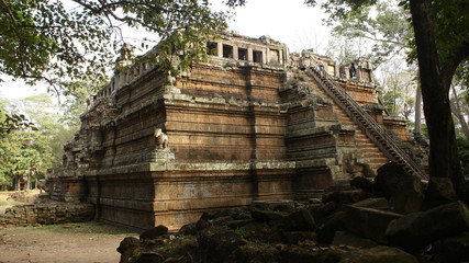 Templo Phimeanakas o Palacio Celestial en Angkor, Camboya