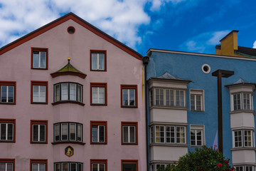 Fototapeta premium Historische Fassaden in Innsbruck