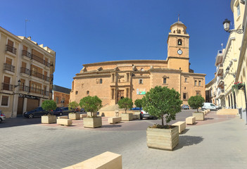 Obraz premium Iglesia de la Asunción de Hellín, Albacete, España