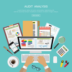 Concepts for business.solution and innovation analysis and,consulting, project management,financial report and strategy . vector illustration.