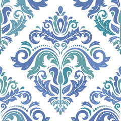 Classic seamless pattern. Traditional orient ornament. Classic vintage background