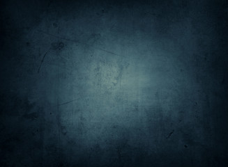 Blue textured concrete wall background