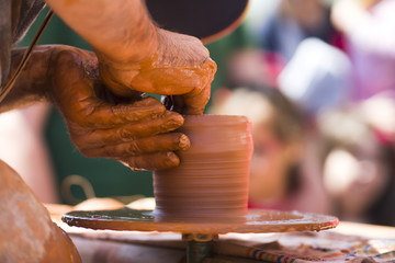 pottery wheel workshop for children
