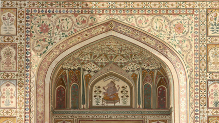 Puerta de Ganesa, Fuerte Amber en Amber, India