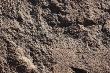 Granite surface, texture of old stone, blank for designer from natural material, granite pattern in vintage style, brown background for wallpaper, art