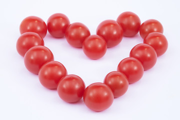 Coeur tomates cerises