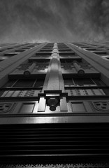 Black and white architecture 