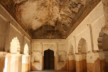 Palacio Raja Mahal en Orchha, India