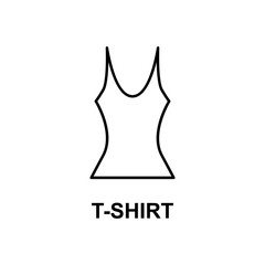 tank top icon. Element of summer clothes for mobile concept and web apps. Detailed tank top icon can be used for web and mobile. Premium icon