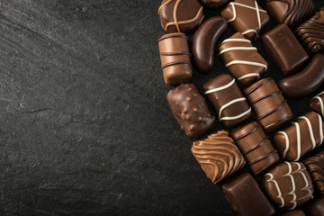 Chocolate Sweets Background