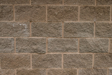 brown coloured brick wall texture background