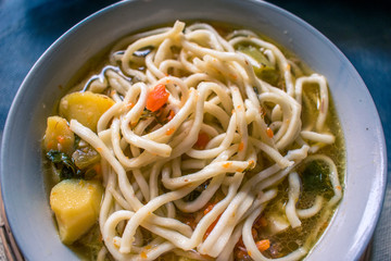 Photo of Lagman dish.