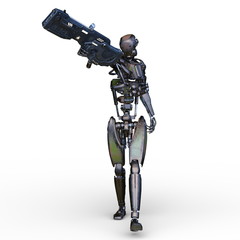 戦闘ロボット
