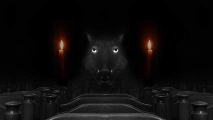 Scary pig © Krzysztof