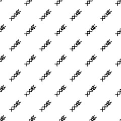 Spring shear icon. Simple illustration of spring shear vector icon for web.