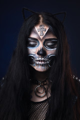 The mask of Santa Muerte