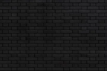 Photo sur Plexiglas Pierres Texture et fond de brique en pierre noire