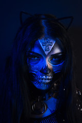 The mask of Santa Muerte