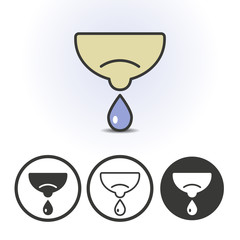 Breastfeeding contour line flat colored vector icon. Different variations for website or app infographics