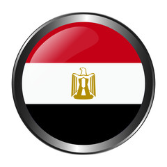 Button Ägypten Flagge