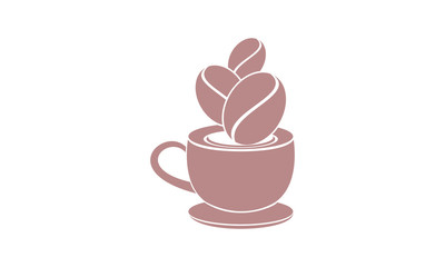 A glass of coffee icon