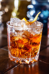 cocktail in teh bar