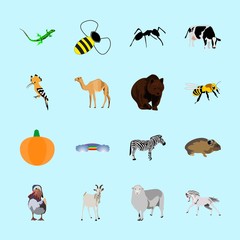 Fototapeta premium animals icons set