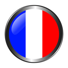 Button Frankreich Flagge