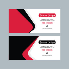  Black and red banner design. Sale card. Black Friday. Discount brochure. Facebook banner design. 