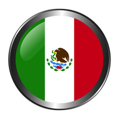 Button Mexiko Flagge
