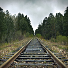 Fototapeta premium railway