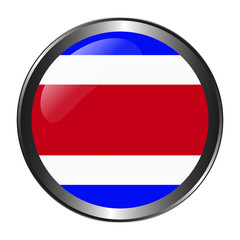 Button Costa Rica Flagge