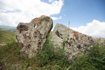 Armenian stonehenge site called Karahunj.
