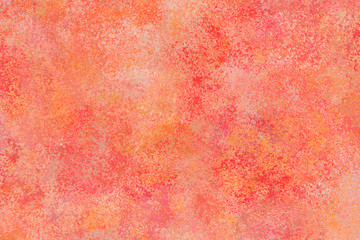 Red and Orange Sponge Textured Background
