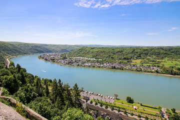 Fototapeta na wymiar Rhine river, Germany