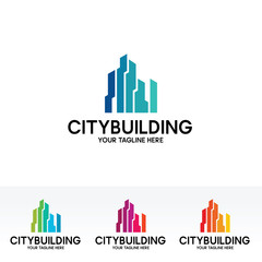 City Building Logo Design Template