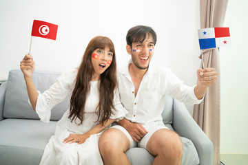 Soccer Fan Watch World International Cup Match