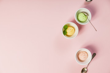 Variety of ice cream