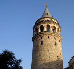 Fototapeta premium Galata tower in Istanbul, historical observation tower