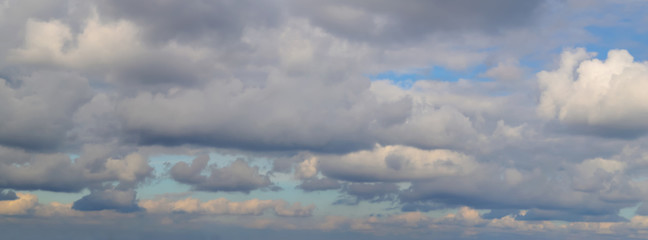 white clouds against a blue sky