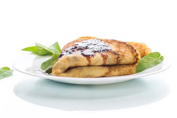 fried pancakes thin