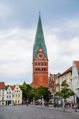 Fototapeta na wymiar Lüneburg, St. Johanniskirche